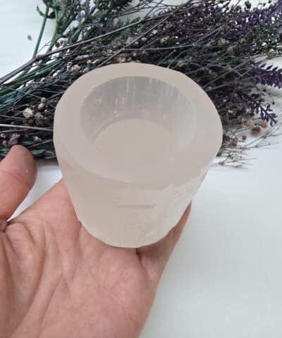 6 Cm Mumluk Selenit Tasi 3