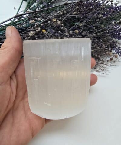 6 Cm Mumluk Selenit Tasi