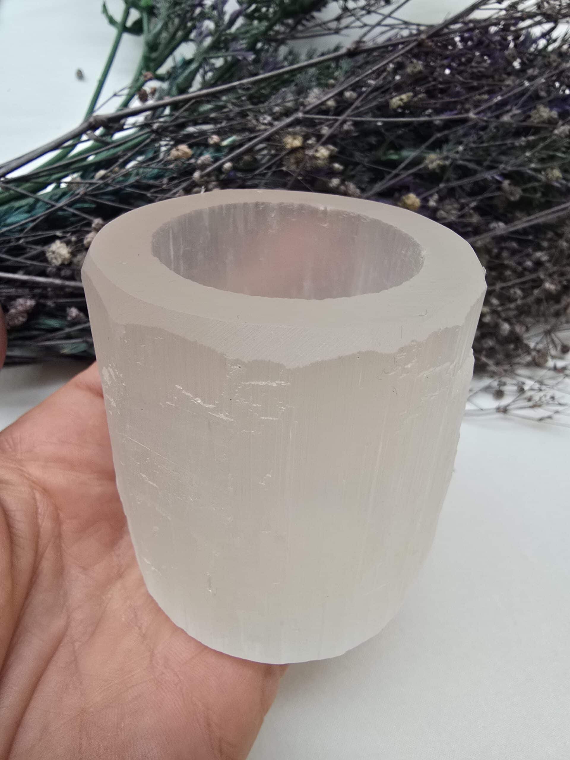 6 Cm Mumluk Selenit Tasi 5