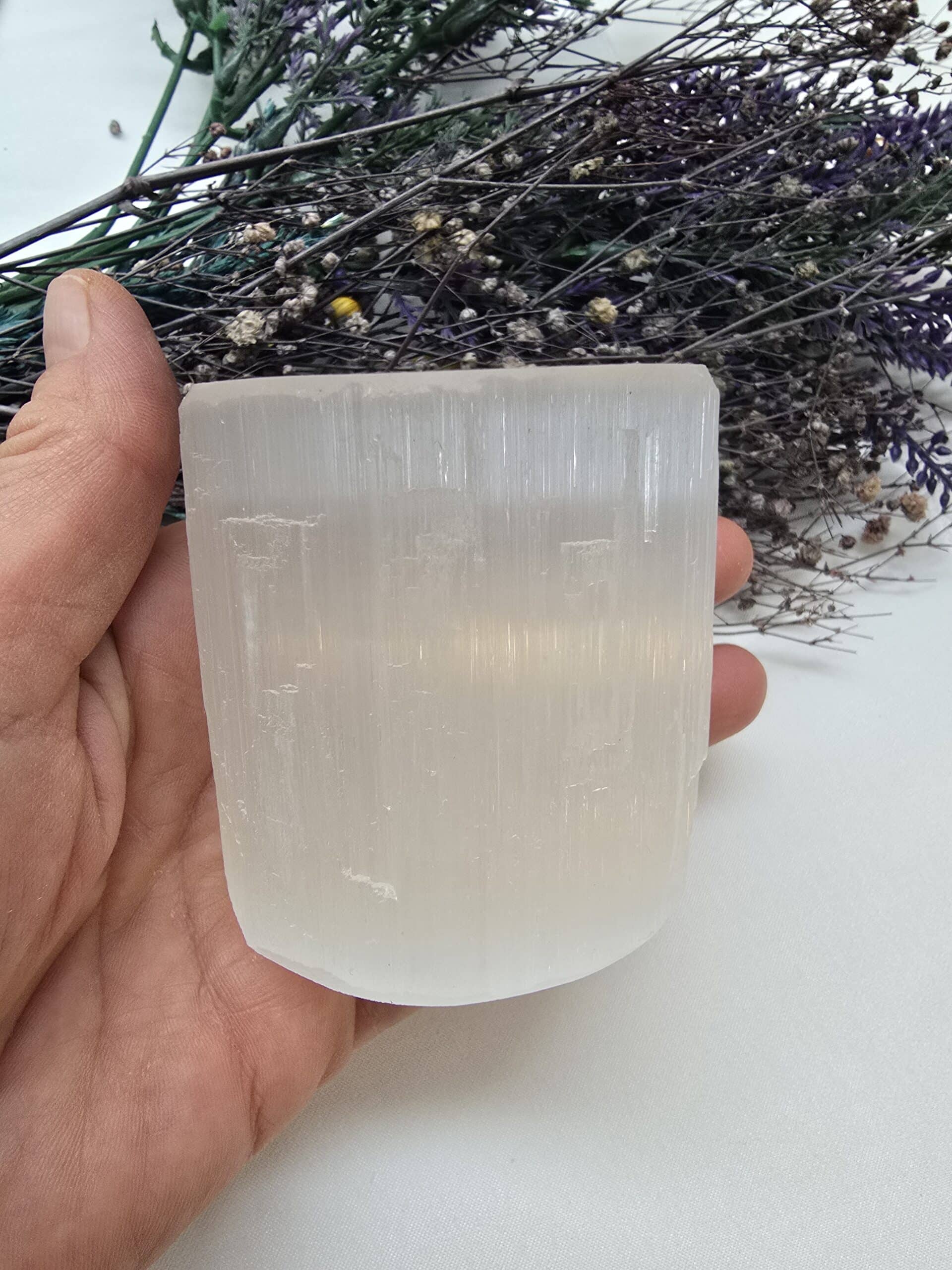 6 Cm Mumluk Selenit Tasi