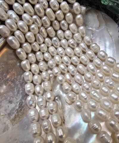 6x8 Mm Premium Arpa Dogal İnci 3