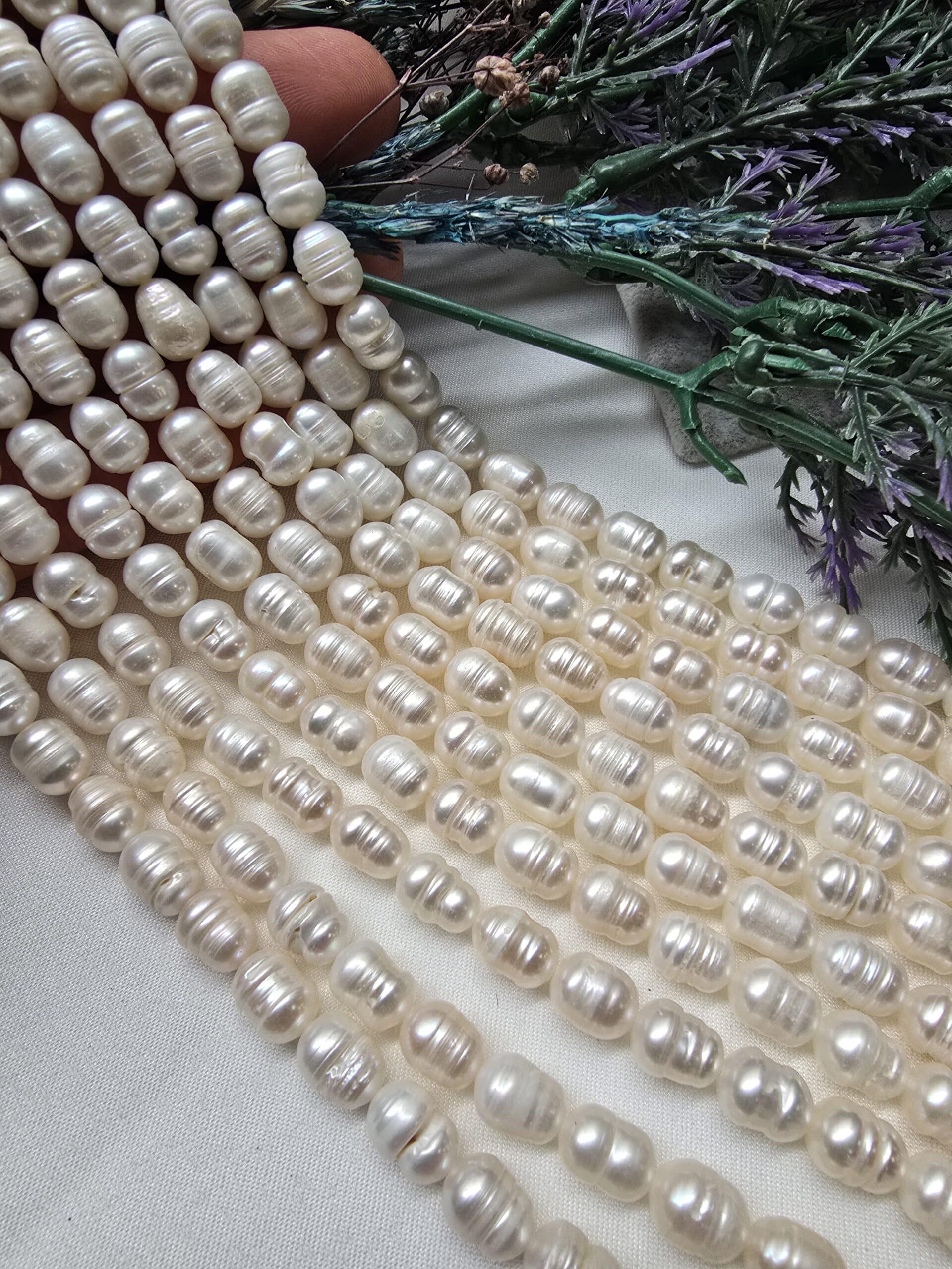 7x9 Mm Arpa Dogal İnci 2