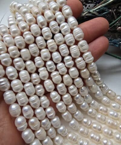 7x9 Mm Arpa Dogal İnci 4