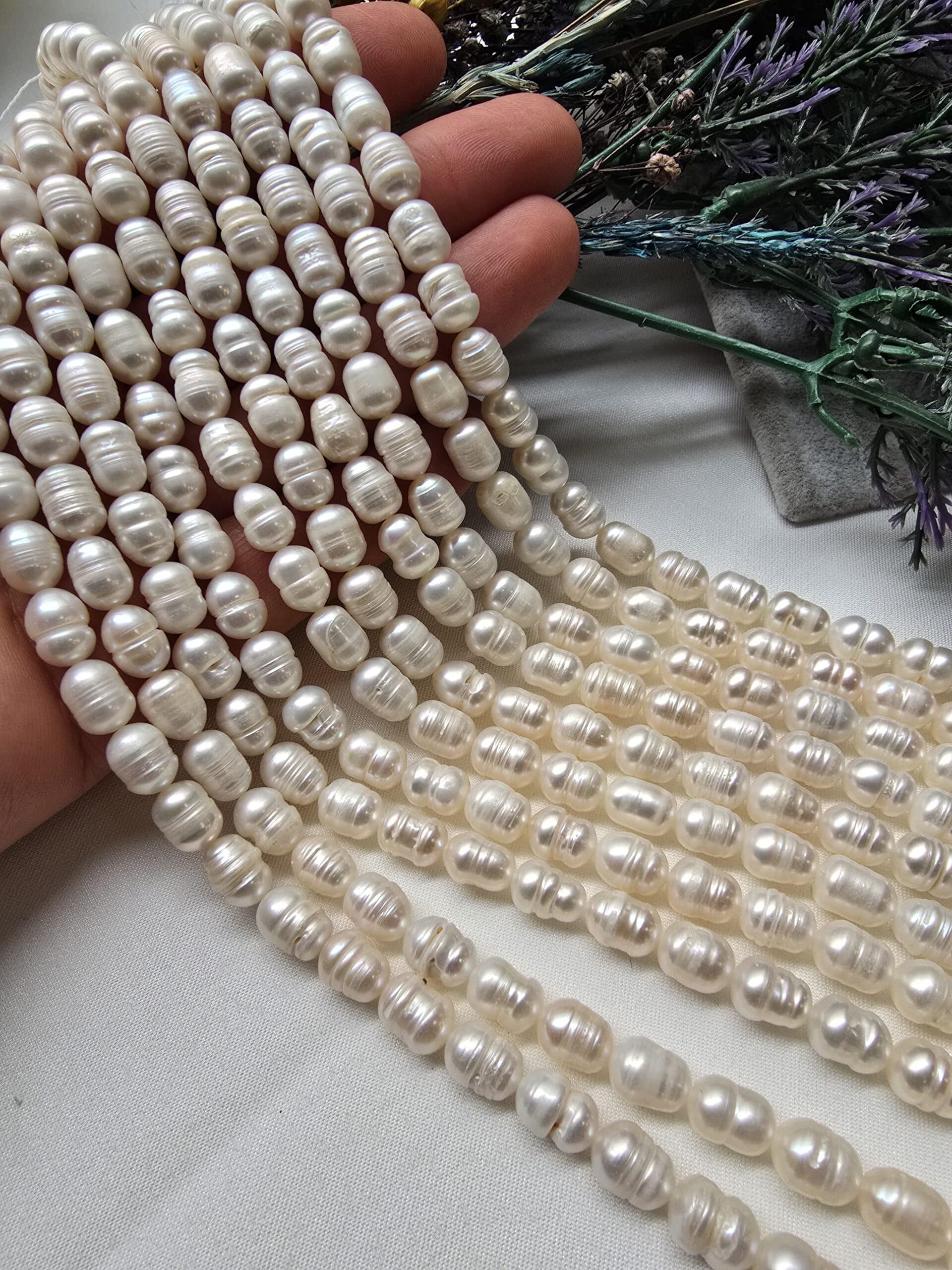 7x9 Mm Arpa Dogal İnci