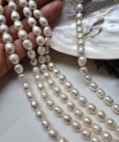 7x9 Mm Premium Arpa Dogal İnci 2