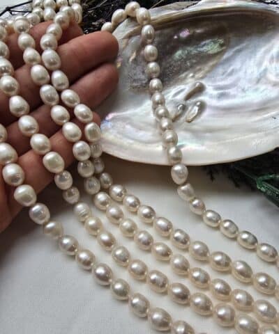 7x9 Mm Premium Arpa Dogal İnci