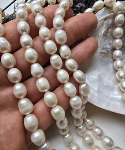 7x9 Mm Premium Arpa Dogal İnci 6