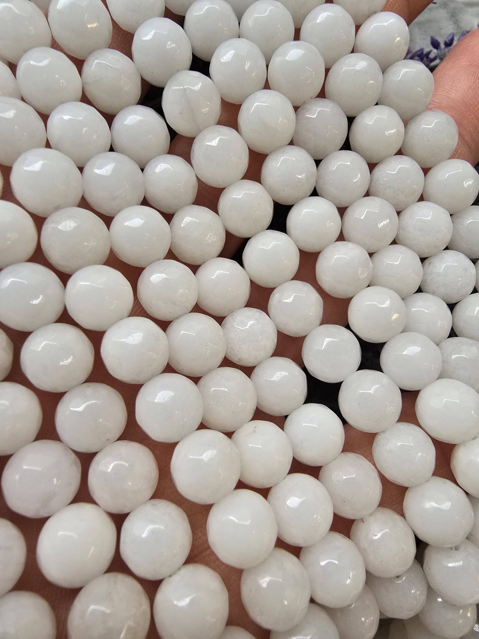 8 Mm Faset Oniks Ceyt Kuvars Tasi 4