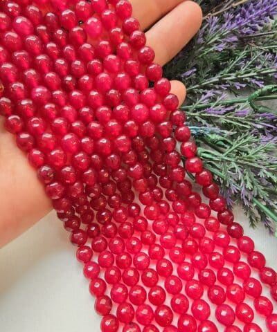 8 Mm Faset Yakut Ceyt Kuvars Tasi 2