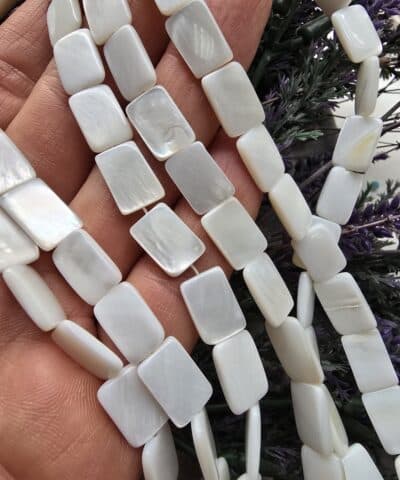 8x12 Mm Dikdortgen Sekilli Sedef Tasi