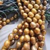 9x11 Mm Gold Renkli Arpa Dogal İnci