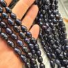 9x11 Mm Siyah Renkli Arpa Dogal İnci