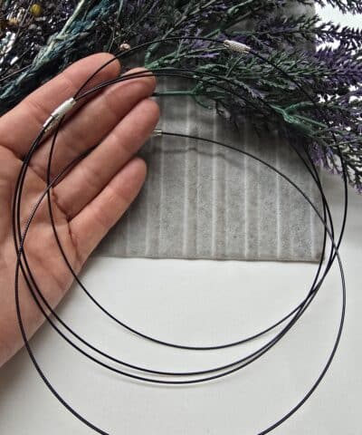 Celik Boyunluk Tasma Kolye 502