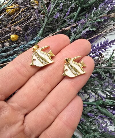 Sedefli Melek Baligi Charm