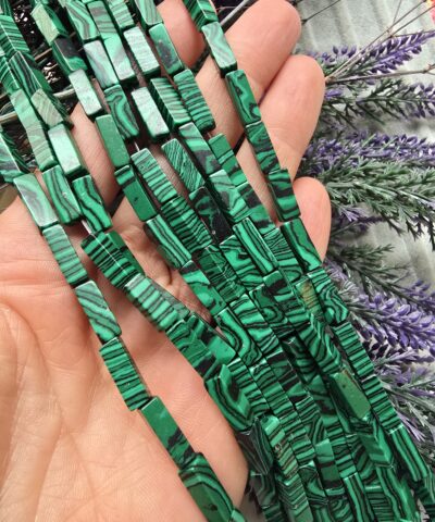 Alternative view of 4x14 MM Dikdörtgen Malahit Taşı