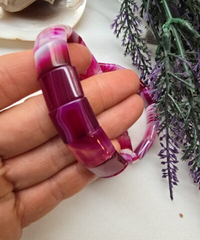 Alternative view of 15 MM Fujya Madagaskar Akik Taşı Bileklik