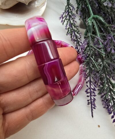 15 MM Fujya Madagaskar Akik Taşı Bileklik