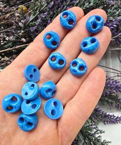 Akrilik Süryani Göz Kolye Ucu