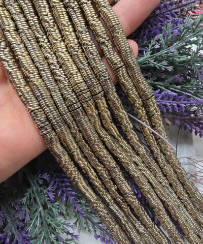 7 MM Çiçek Pul Şekilli Hematit Taşı