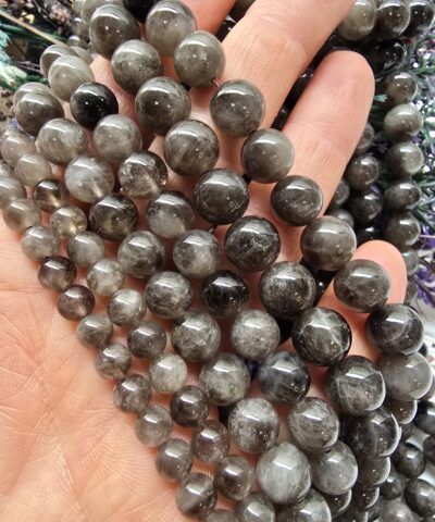 Alternative view of Doğal Dumanlı Kuvars Taşı Dizi