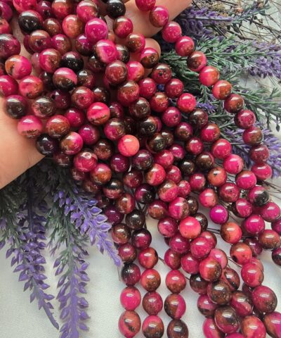 8 MM Küre Fujya Kaplan Gözü Benzeri Ceyt Taşı