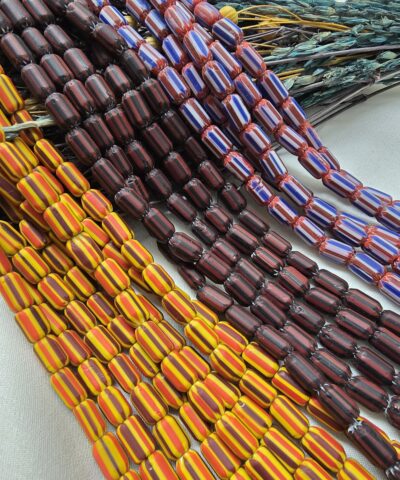 Silindir Cam Nepal Boncuğu