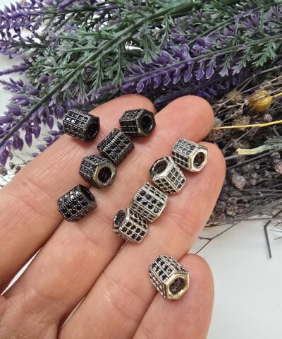 7x8 MM Zirkon Taşlı Vida Silindir Ara Aparat