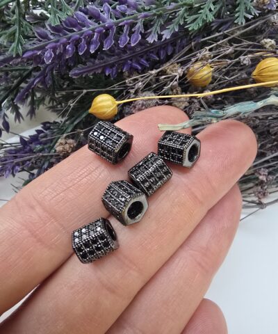 7x8 MM Zirkon Taşlı Vida Silindir Ara Aparat - 502