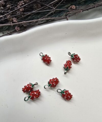 Çilek Charm Kolye Ucu