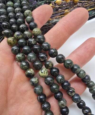 8 MM AAA Nefrit Yeşim Taşı