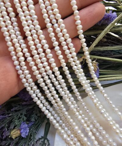 4 MM Küre Doğal Barok İnci