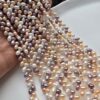 4 MM Mix Premium Yandan Delikli Damla Barok Doğal İnci - Görsel 3