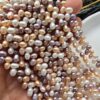 4 MM Mix Premium Yandan Delikli Damla Barok Doğal İnci - Görsel 4