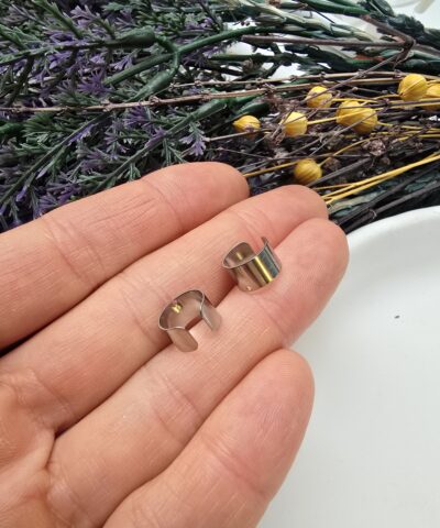 10 MM Çelik Klasik Kıkırdak Küpe Aparatı - 501