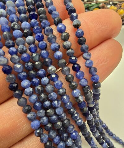 3 MM Fasetli Sodalit Taşı