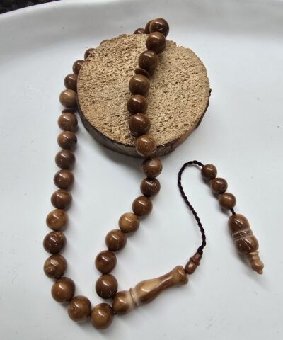 8 MM Küre Şekilli Kuka Ağacı Tespih