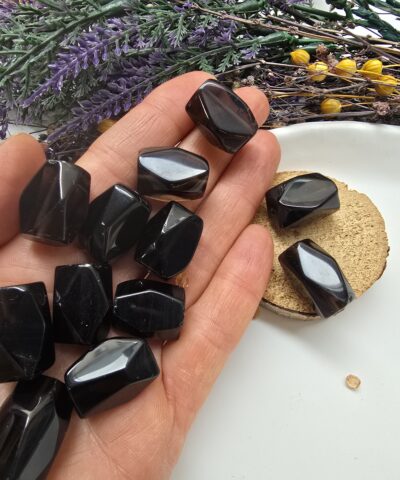 Dumanlı Kristal Kuvars Taşı Kolye Ucu