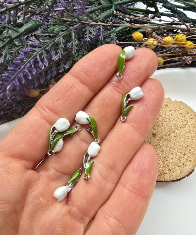 Lale Kolye ve Bileklik Charm