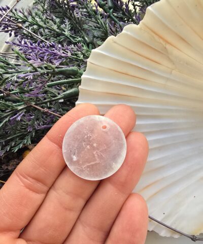 30 MM Tek Delikli Doğal Sedef Pul