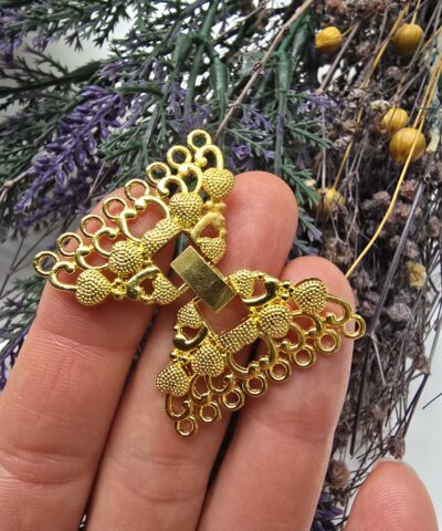 8 Halka Kelebek Klips Takı Malzemesi