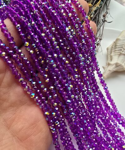 4 MM Oval Kristal Boncuk - 532