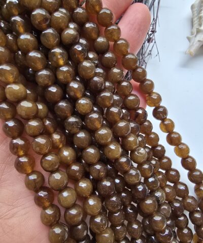 8 MM Faset Labradorit Ceyt Taşı