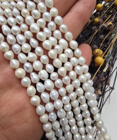 5 MM Küre Tatlı Su İncisi Doğal İnci