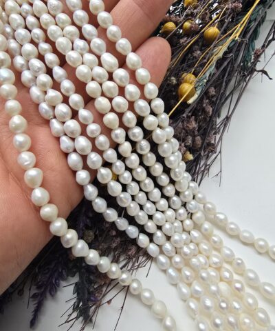 Alternative view of 5 MM Küre Tatlı Su İncisi Doğal İnci