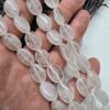 10x14 MM Oval Kristal Kuvars Dizi Doğal Taş
