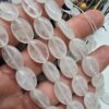 10x14 MM Oval Kristal Kuvars Dizi Doğal Taş - Görsel 2
