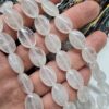 10x14 MM Oval Kristal Kuvars Dizi Doğal Taş - Görsel 3