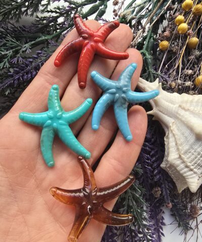 4 CM Deniz Yıldızı Akrilik Boncuk