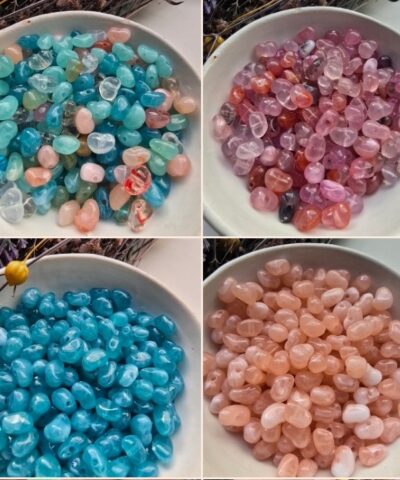 6 MM Amorf Şekilli Jelibon Renkli Akrilik Boncuklar