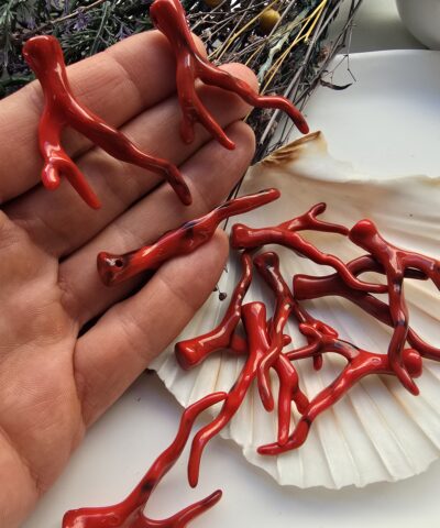 40 MM Dal Mercan Şekilli Akrilik Boncuk